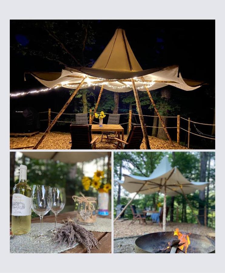 Glamping Nad Meandry Hotel Unhost Ngoại thất bức ảnh